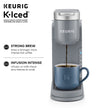 Keurig K-Iced Single Serve K-Cup Pod Coffee Maker, Featuring Simple Push Blue Button Brew Over Ice, Grey 🍁 All In One Marketplace Canada