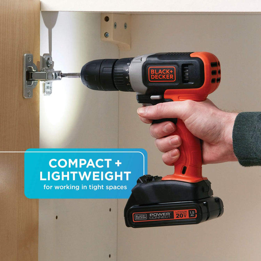BLACK+DECKER 20V MAX* Cordless Drill, Cordless (BCD702C1) 🍁 All In One Marketplace Canada