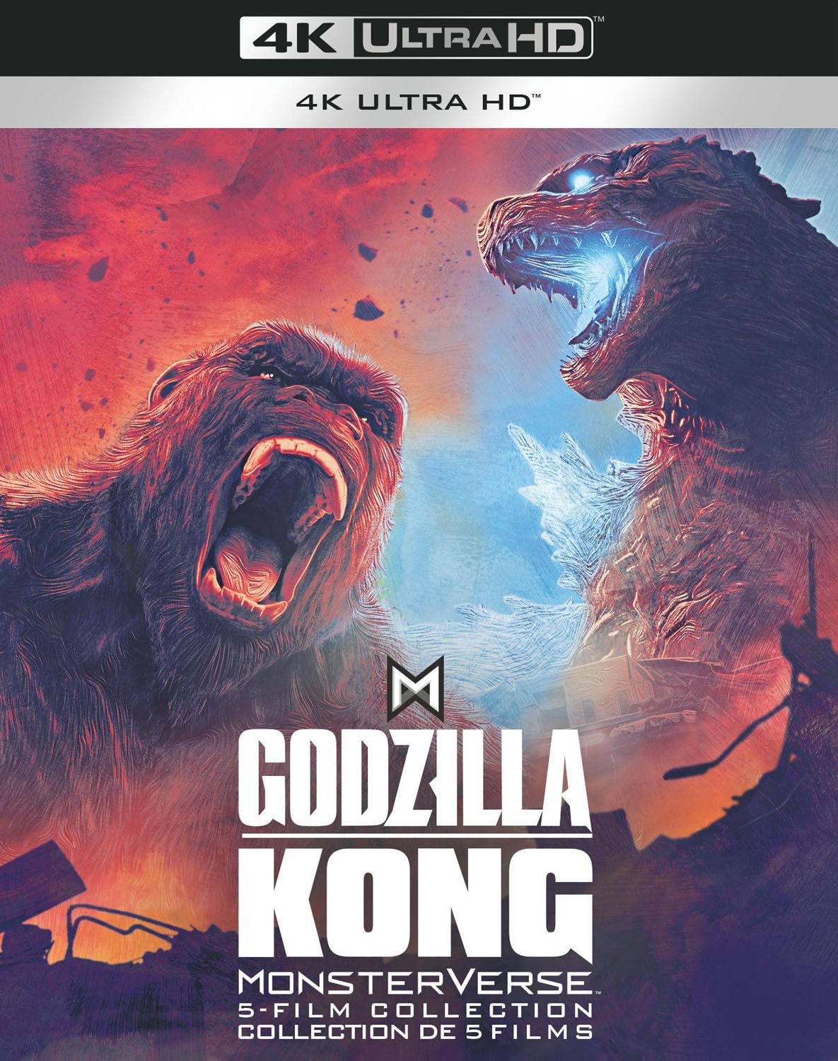 Godzilla/Kong 5-Film Monster Collection - 4K