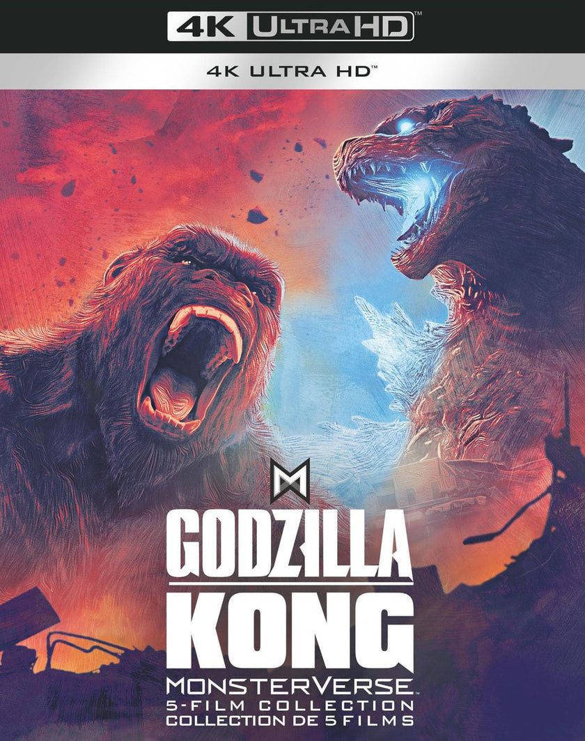 Godzilla/Kong 5-Film Monster Collection - 4K