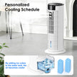 Portable Air Conditioner,1000ML Tower Fan with Remote,4-IN-1 Evaporative Air Cooler with 3 Wind Speeds&Turbo Mode,2 Mist,10H Timer,90° Oscillation Portable AC for Home,Office 🍁 All In One Marketplace Canada