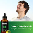 Organic Mullein Leaf Extract for Lungs - 4 Fl Oz - Herbal Tincture for Lung Cleanse & Flush - Natural Mullein Tea Alternative - Mullein Supplement Drops for Lungs - 1,000mg Equivalent Per Serving 🍁 All In One Marketplace Canada