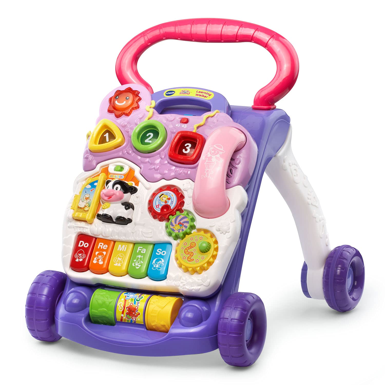 VTech Sit-to-Stand Learning Walker (Frustration Free Packaging - English Version), Purple 🍁 All In One Marketplace Canada