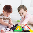 Tummy Time Baby Mirror Toy, Black and White High Contrast Baby Newborn Toys 3 6 12 Months, Montessori Crinkle Cloth Book Sensory Activity Development Gift for 0-6 Months Infant Boys Girls Easter Gift 🍁 All In One Marketplace Canada