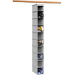 SimpleHouseware 10 Shelves Hanging Shoes Organizer Holder for Closet, Grey 🍁 All In One Marketplace Canada