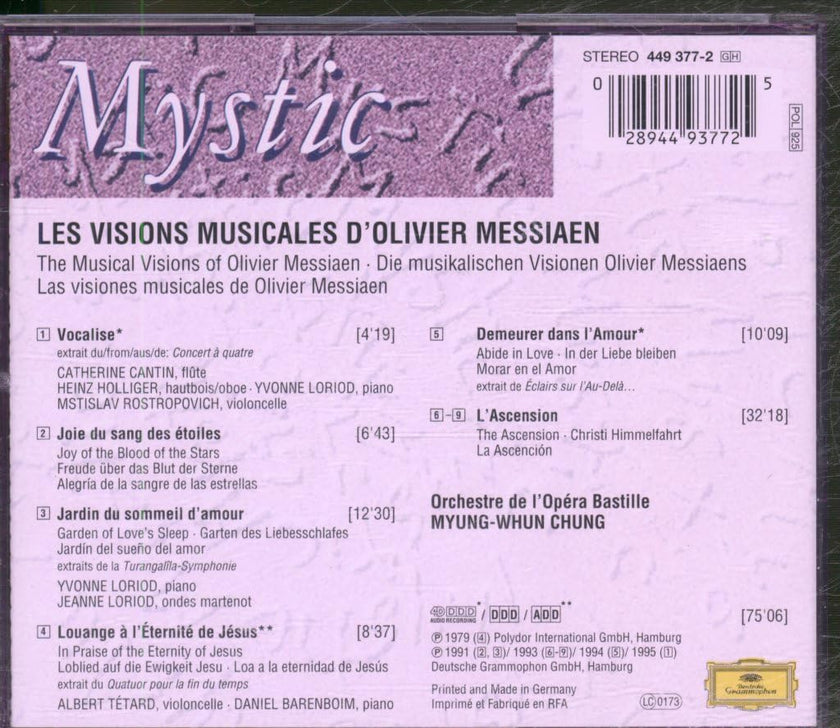 Mystic: Musical Visions of Olivier Messiaen