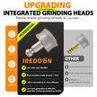 IREDOON Dog Nail Grinder Upgraded - Professional 3-Speed Super Quiet and Low Vibration Electric Pet Nail Grinder with 4 LED Lights - Painless Paws Grooming & Smoothing for Small to Large Dogs (Green) 🍁 All In One Marketplace Canada