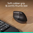 Logitech Lift Vertical Ergonomic Mouse, Wireless, Bluetooth or Logi Bolt USB Receiver, Quiet clicks, 6 Buttons, Compatible with Windows/macOS/iPadOS, Laptop, PC - Graphite 🍁 All In One Marketplace Canada