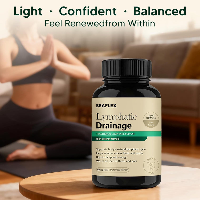 Lymphatic Drainage Capsules 60 Capsules – Lymphatic Drainage & Supports Cellulite Reduction 🍁 All In One Marketplace Canada