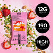 TRUBAR Vegan Protein Bar Variety Pack, Strawberry Shorty Got Cake & Whipped for Key Lime, Gluten Free, Plant Based Protein, Dairy Free, Non GMO, Soy Free, No Sugar Alcohols, 12G Protein, High Fiber, On the Go Snack Bars, 16 CT