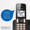 Panasonic DECT 6.0 Expandable Cordless Phone with Answering Machine and Call Block - 2 Cordless Handsets - KX-TGD392CB (Black) 🍁 All In One Marketplace Canada