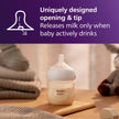 Philips Avent Natural Baby Bottle with Natural Response Nipple (Slow Flow, Flow 2), 4oz, 3-pack, SCY900/03 🍁 All In One Marketplace Canada