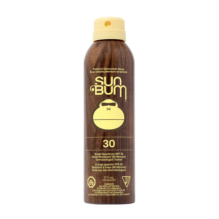 Sun Bum Original SPF 30 Sunscreen Spray - Broad Spectrum Moisturizing UVA/UVB Protection with Vitamin E - Vegan & Oxybenzone/Octinoxate Free - 177ml 🍁 All In One Marketplace Canada