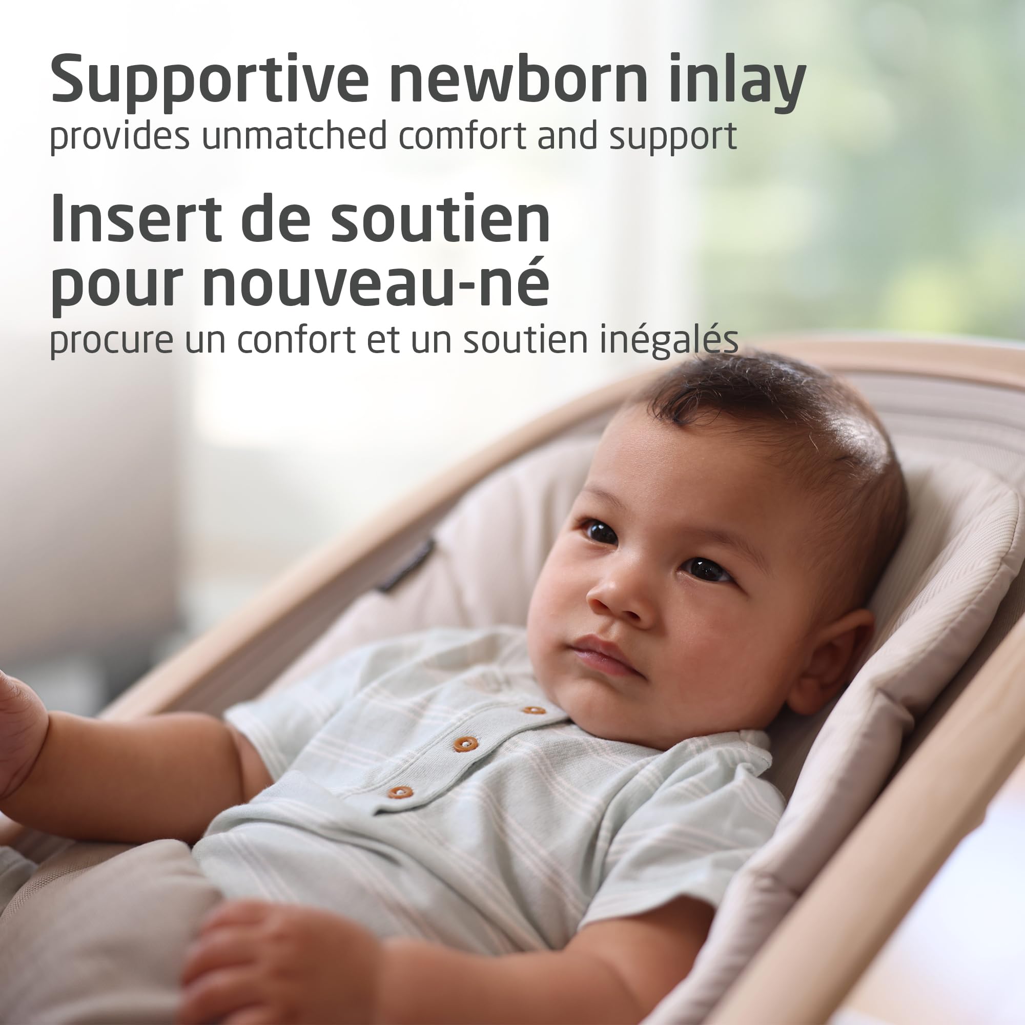 Maxi-Cosi 2-in-1 Kori Rocker, folds flat, travel, washable fabrics, Sand Horizon 🍁 All In One Marketplace Canada