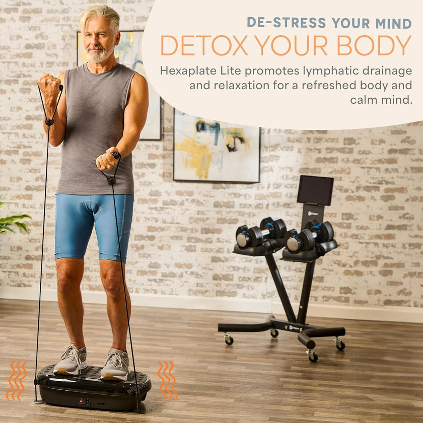 Lifepro HexaplateLite Vibration Plate Exercise Machine-Small & Lightweight 🍁 All In One Marketplace Canada