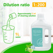 Floor Cleaning Solution for Dreame L40 Ultra/L50 Ultra/X50 Ultra/L10s Ultra Gen 2/X40 Ultra and Other L/X/Aqua/Matrix Series Robot Vacuum Cleaners, Multi-Surface Floor Cleaner Liquid, Fits MOVA, 1L 🍁 All In One Marketplace Canada