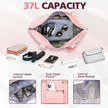 EASYFUN Travel Duffle Bag, Waterproof Weekender Carry On Tote Bags for Women, Men, Hospital Bag, Overnight Bag Luggage with Trolley Sleeve 🍁 All In One Marketplace Canada