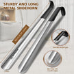 ZOMAKE Shoe Horn Long Handle,Metal Long Shoehorn for Seniors Men Women,2 Pcs 16.5