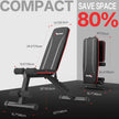 PASYOU Adjustable Weight Bench Full Body Workout Multi-Purpose Foldable Incline Decline Exercise Workout Bench for Home Gym 🍁 All In One Marketplace Canada