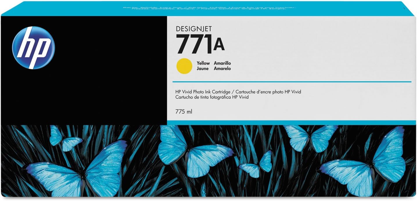 HP DesignJet 771A Yellow Ink Cartridge (B6Y18A)