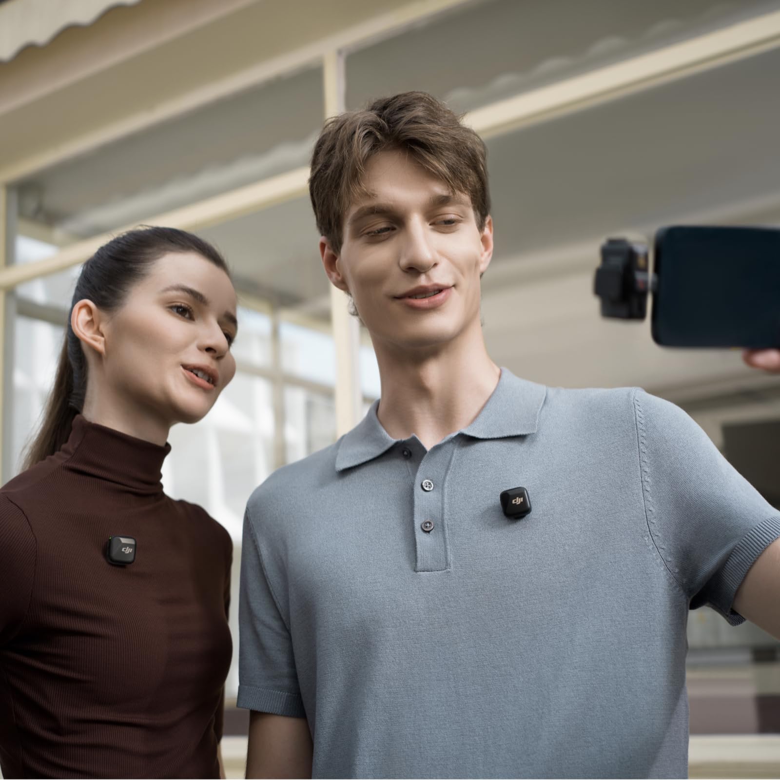 DJI Mic Mini (2 TX + 1 RX), Detail-Rich Audio, Wireless Lavalier Microphone for iPhone/Camera/Android, 2-Person Vlog, Team Production 🍁 All In One Marketplace Canada