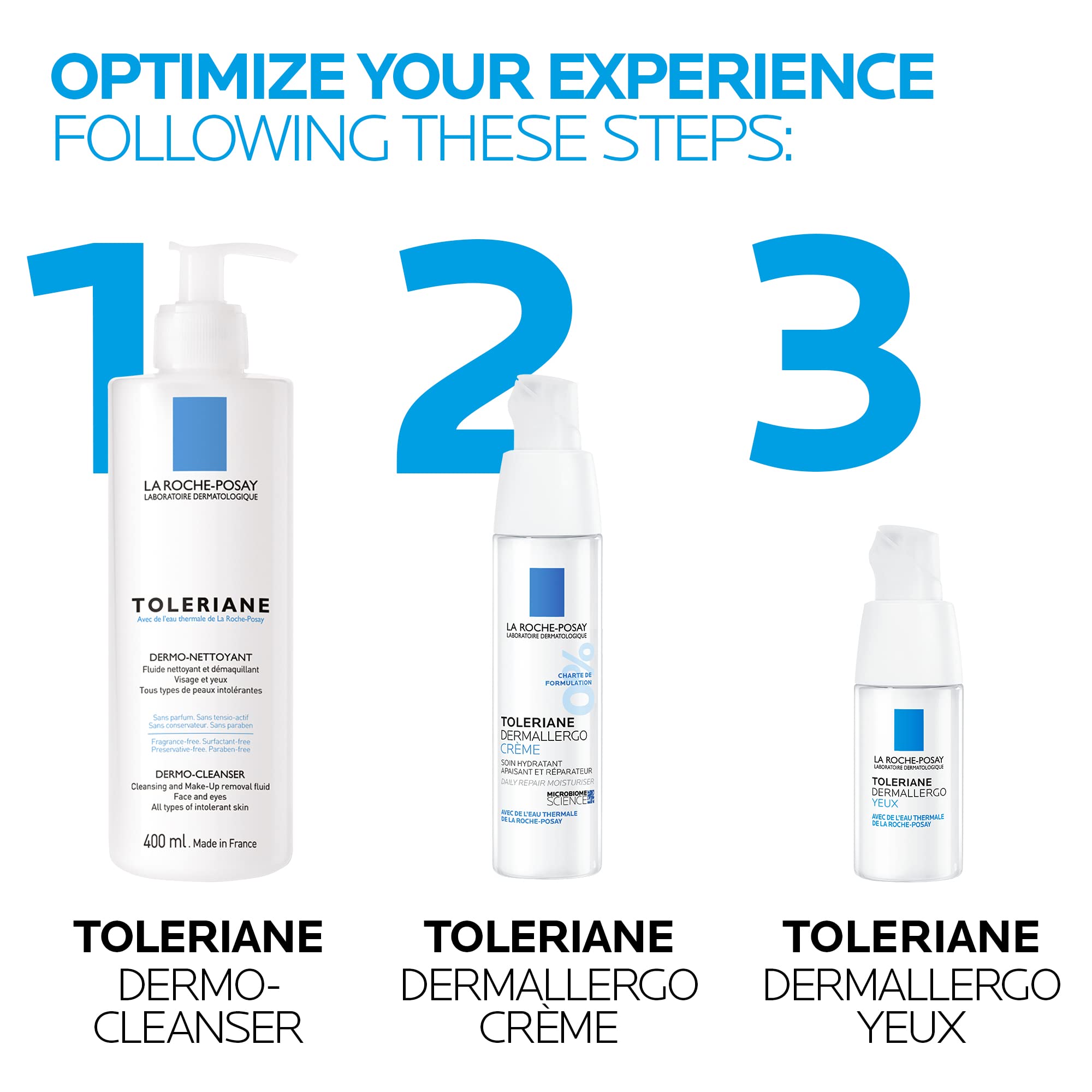 La Roche-Posay Eye Cream for Sensitive Skin, Toleriane Dermallergo Eye Cream, Intense Soothing Care with Shea Butter and Glycerin, Allergy Tested & Fragrance Free, 20ml 🍁 All In One Marketplace Canada