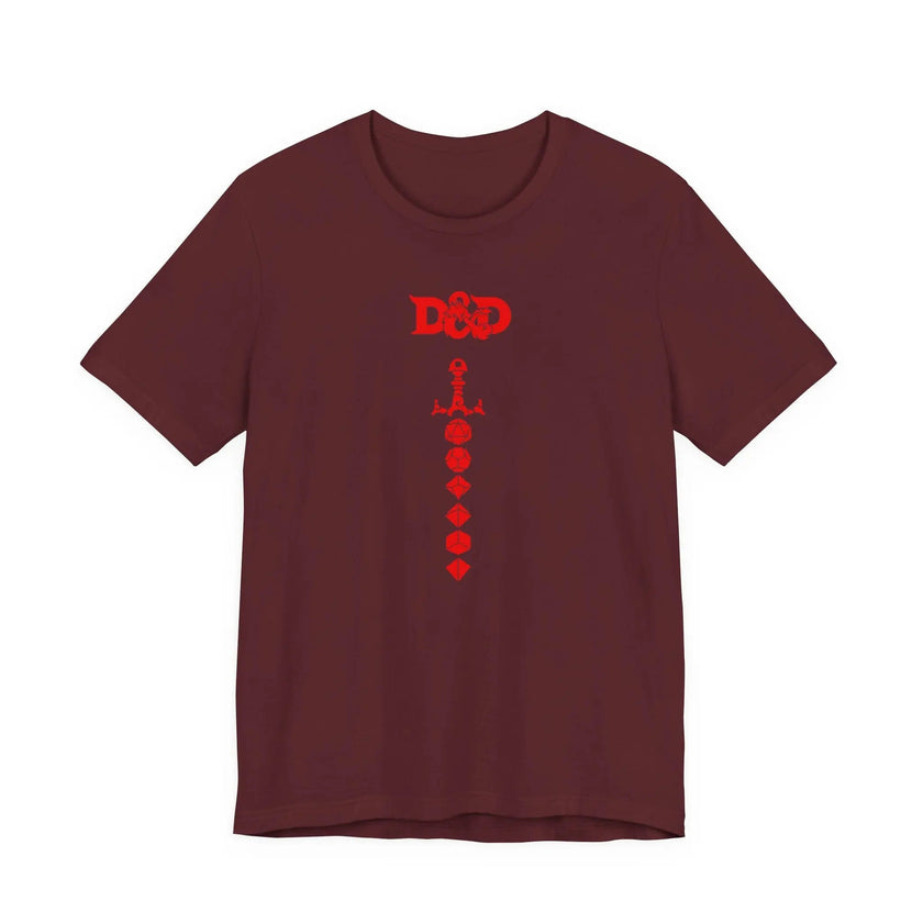 D sword Unisex Jersey Short Sleeve Tee
