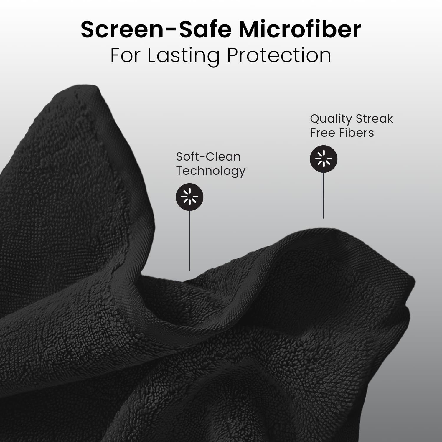 EVEO® Screen Cleaner Spray Kit (Streak-Free) TV Screen Cleaner for Smart TV, LCD, LED, OLED | Computer Spray and Wipe Microfiber Cloth for Monitor, Laptop, iPad, Car & More - 1 Pack 🍁 All In One Marketplace Canada