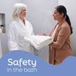 Medline Bath Chair with Back, Shower Chair has Height Adjustable Legs, Tool-Free Assembly, Shower Seat with Suction Cup Feet, Gray 🍁 All In One Marketplace Canada