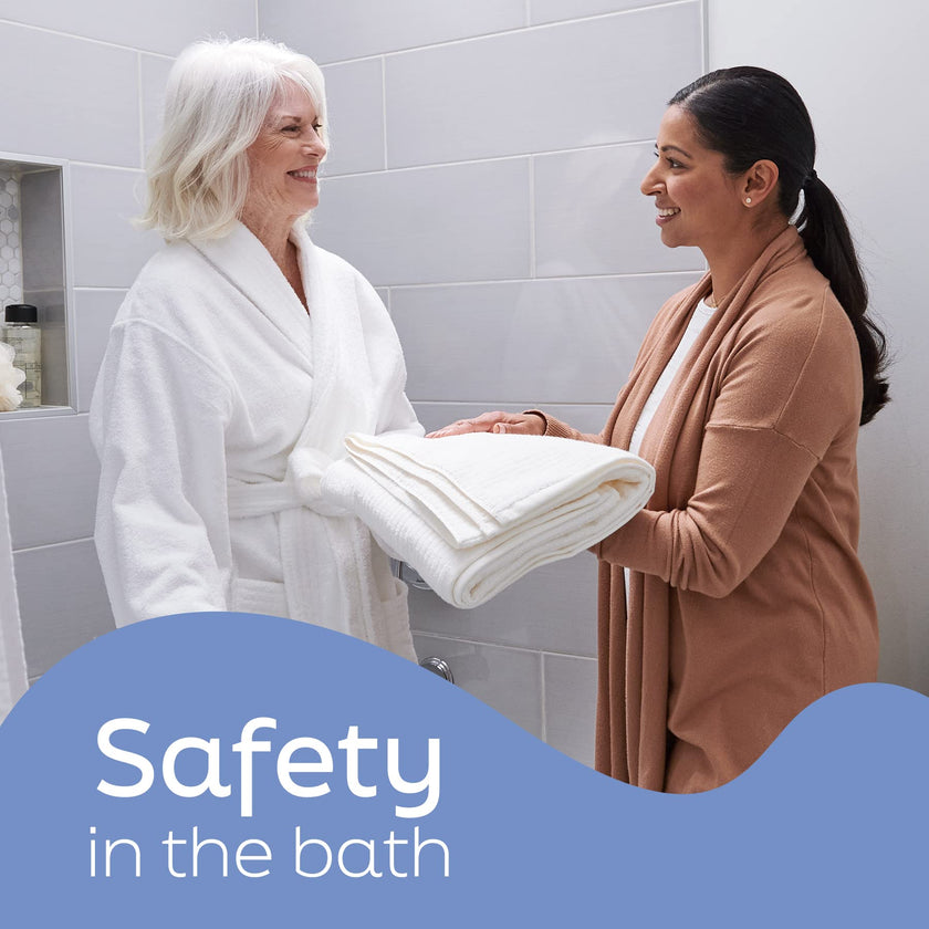 Medline Bath Chair with Back, Shower Chair has Height Adjustable Legs, Tool-Free Assembly, Shower Seat with Suction Cup Feet, Gray 🍁 All In One Marketplace Canada