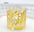 MOQ200 Ramadan Electronic Candle Lampshade Laser Cutout