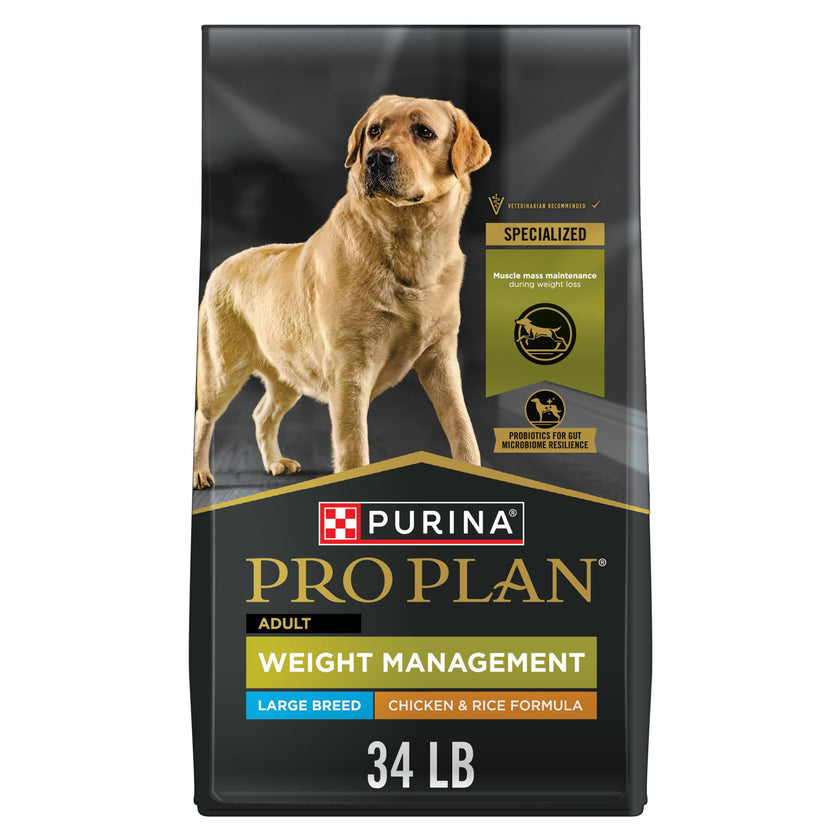 Purina Pro Plan FOCUS Adult Weight Management Large Breed Formula Adult Dry Food - (1) 34 lb. Bag 🍁 All In One Marketplace Canada
