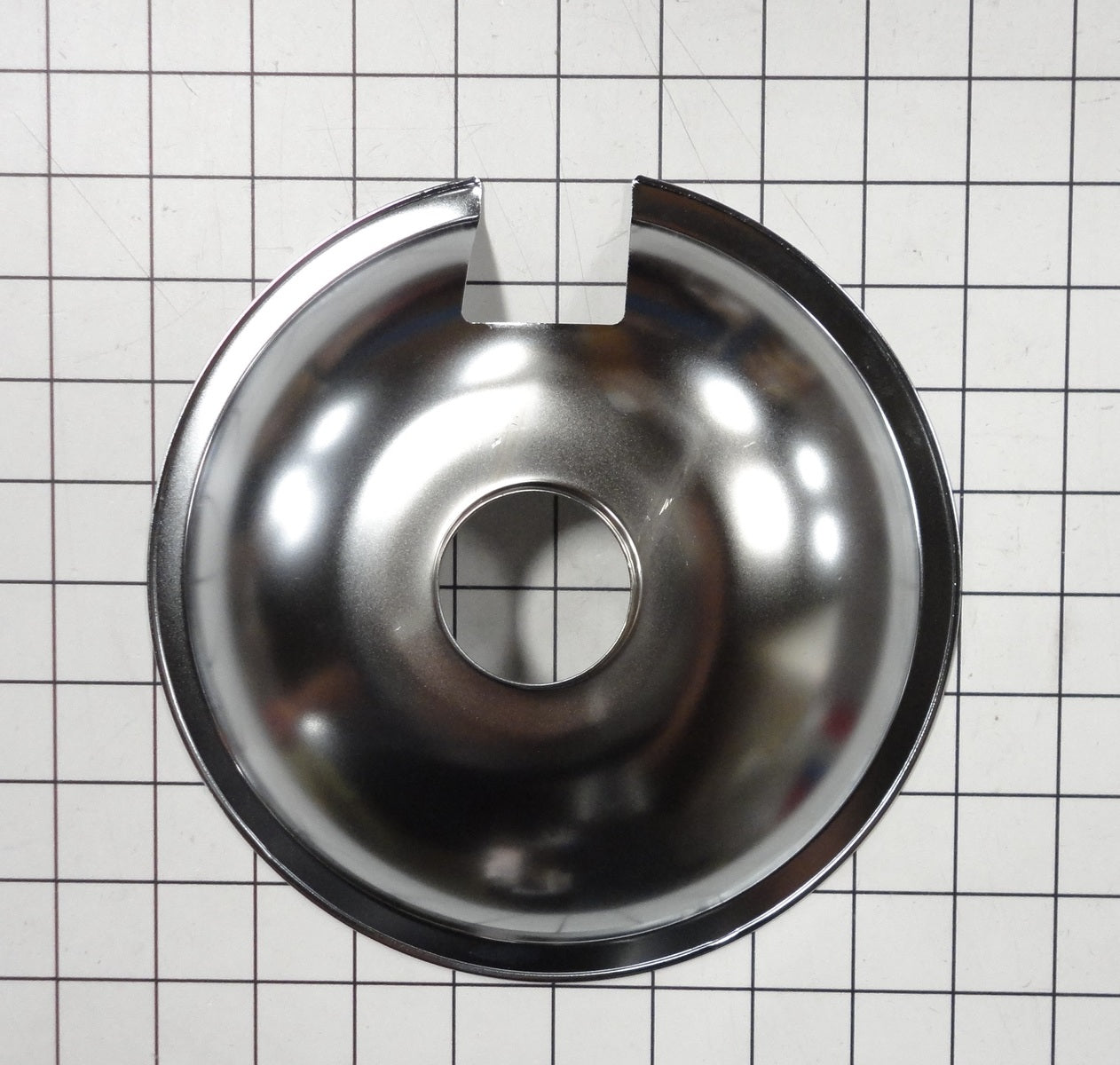 Whirlpool 715878 8-Inch Chrome Oven Range Bowl