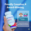 VITALITY Power Iron Supplement 45 mg – Gentle Iron, Vitamin C, B12 & Folate 🍁 All In One Marketplace Canada
