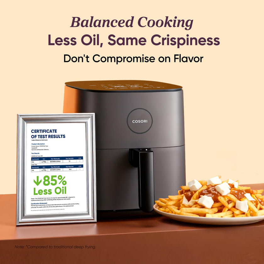 Cosori Air Fryer 5Qt (4.7L), 9-in-1, Up to 450°F, Quiet Operation, Nonstick 🍁 All In One Marketplace Canada