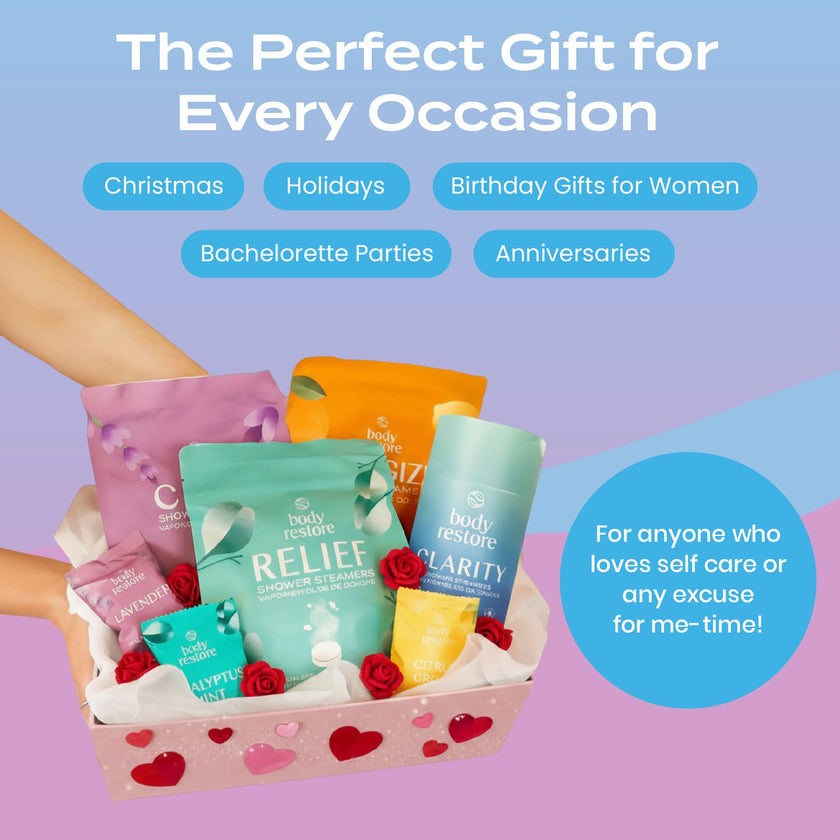 Body Restore Shower Steamers Aromatherapy 6 Pack – Fathers Day Gift for Dad, Birthday Gift for Women and Men, Relaxation Stress Relief Self Care – Bloom 🍁 All In One Marketplace Canada