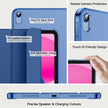 JETech Case for iPad (A16) 11th Generation 11 Inch 2025 / iPad 10th Generation 10.9 Inch 2022, Slim Smart Cover with Hard PC Translucent Back, Supports Touch ID, Auto Wake/Sleep (Navy Blue) 🍁 All In One Marketplace Canada