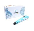 SCRIB3D P1 3D Printing Pen with Display - Includes 3D Pen, 3 Starter Colors of PLA Filament, Stencil Book + Project Guide, and Power Adapter 🍁 All In One Marketplace Canada