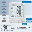 Blood Pressure Monitor Blood Pressure Machine Automatic Upper Arm Adjustable Cuff with Large Backlit Display, 2 * 99 Memory Blood Pressure Monitors for Home Use with Storage Bag 🍁 All In One Marketplace Canada