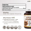 Herba Ceylon Cinnamon Capsules 4000mg - 180 Vegetable Capsules | Powerful 20:1 Extract from Sri Lanka | Equivalent to 4,000mg Dry Ceylon Cinnamon Powder | Made in Canada 🍁 All In One Marketplace Canada