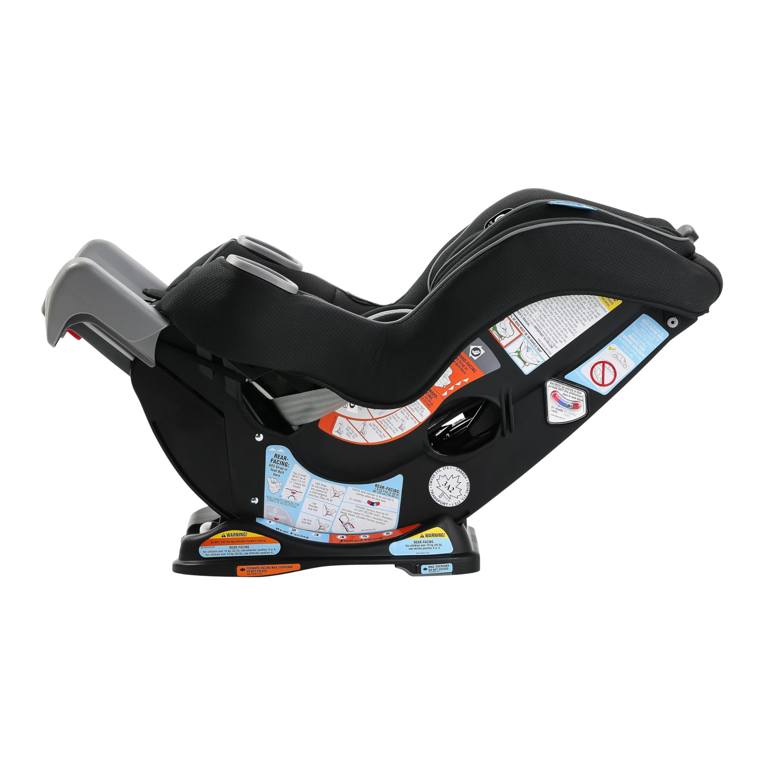 Graco Extend2Fit Convertible Car Seat, 2-in-1 Forward & Rear-Facing Baby Car Seat, 1.8-30 kg (4-65 lb), Titus 🍁 All In One Marketplace Canada