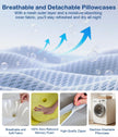 CosBed Cervical Neck Pillow, Ergonomic Memory Foam Pillows for Neck Pain Relief with Breathable Pillowcase, Contour Neck Support Pillow for Side Back Stomach Sleepers White 🍁 All In One Marketplace Canada