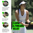 BandIT ® Therapeutic Arm Band for Elbow & Forearm Pain Relief, Anatomically Focused Dynamic Compression Band for Carpal Tunnel, Tendonitis, Tennis Elbow, Golfers Elbow, Sprains, & Arthritis, White 🍁 All In One Marketplace Canada