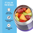 THERMOS FUNTAINER Kids Food Jar with Spoon, 10oz, Purple 🍁 All In One Marketplace Canada
