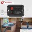 RV Propane Gas Detector, Digital Propane/LP Gas Alarm-12V DC for Motorhome Travel Trailer, Motor Coach, Truck Camper, (R501 Black) 🍁 All In One Marketplace Canada