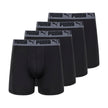 Puma Men's 4 Pack Active Stretch Boxer Briefs, Black, X-Large 🍁 All In One Marketplace Canada