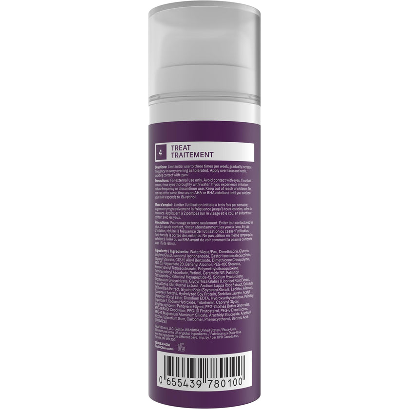 Paula's Choice CLINICAL 1% Retinol Treatment Cream with Peptides, Vitamin C & Licorice Extract, Anti-Aging Treatment for Wrinkles & Loss of Firmness, Fragrance-Free, 30 mL 🍁 All In One Marketplace Canada