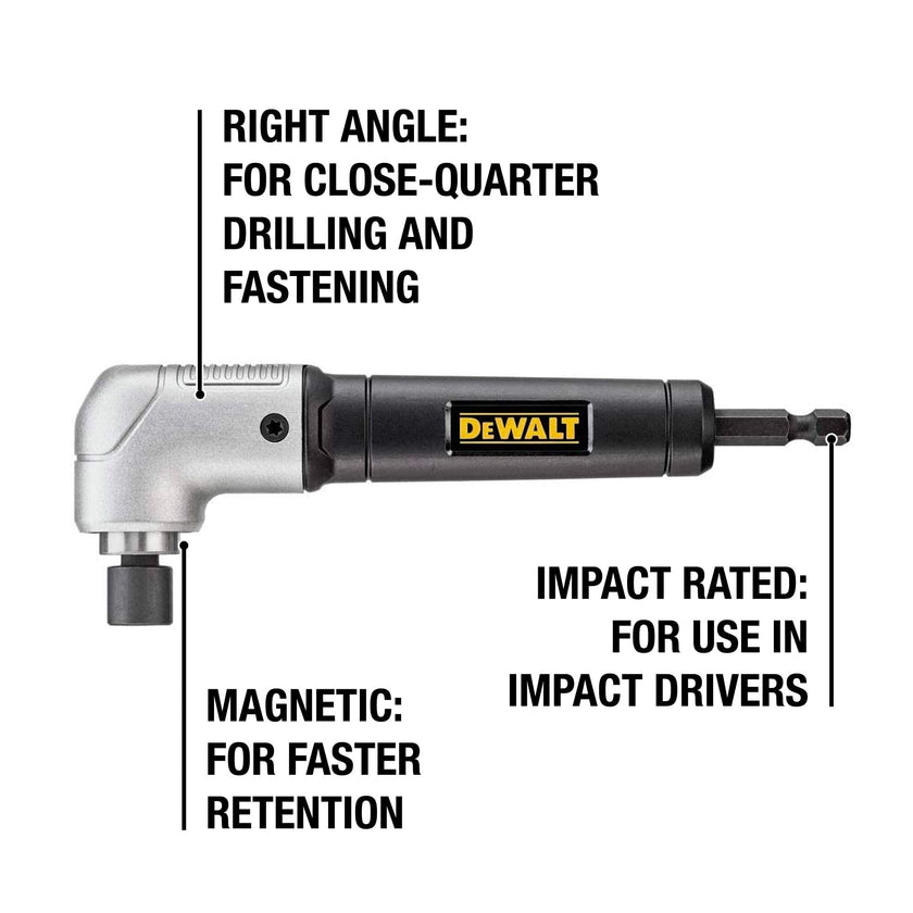 DEWALT Right Angle Attachment, Impact Ready (DWARA120) 🍁 All In One Marketplace Canada