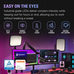 Elgato Key Light, Professional 2800 Lumens Studio with Desk Clamp for Streaming, Recording and Video Conferencing, Temperature and Brightness App-Adjustable on Mac, PC, iOS, Android, Wi-Fi 🍁 All In One Marketplace Canada