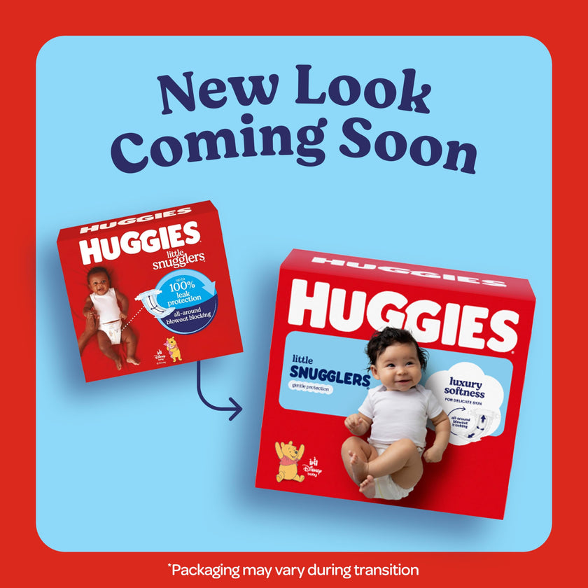 Huggies Size 3 Diapers, Little Snugglers Baby Diapers, Size 3 (16-28 lbs), 168 Count (6 Packs of 28), Packaging May Vary 🍁 All In One Marketplace Canada